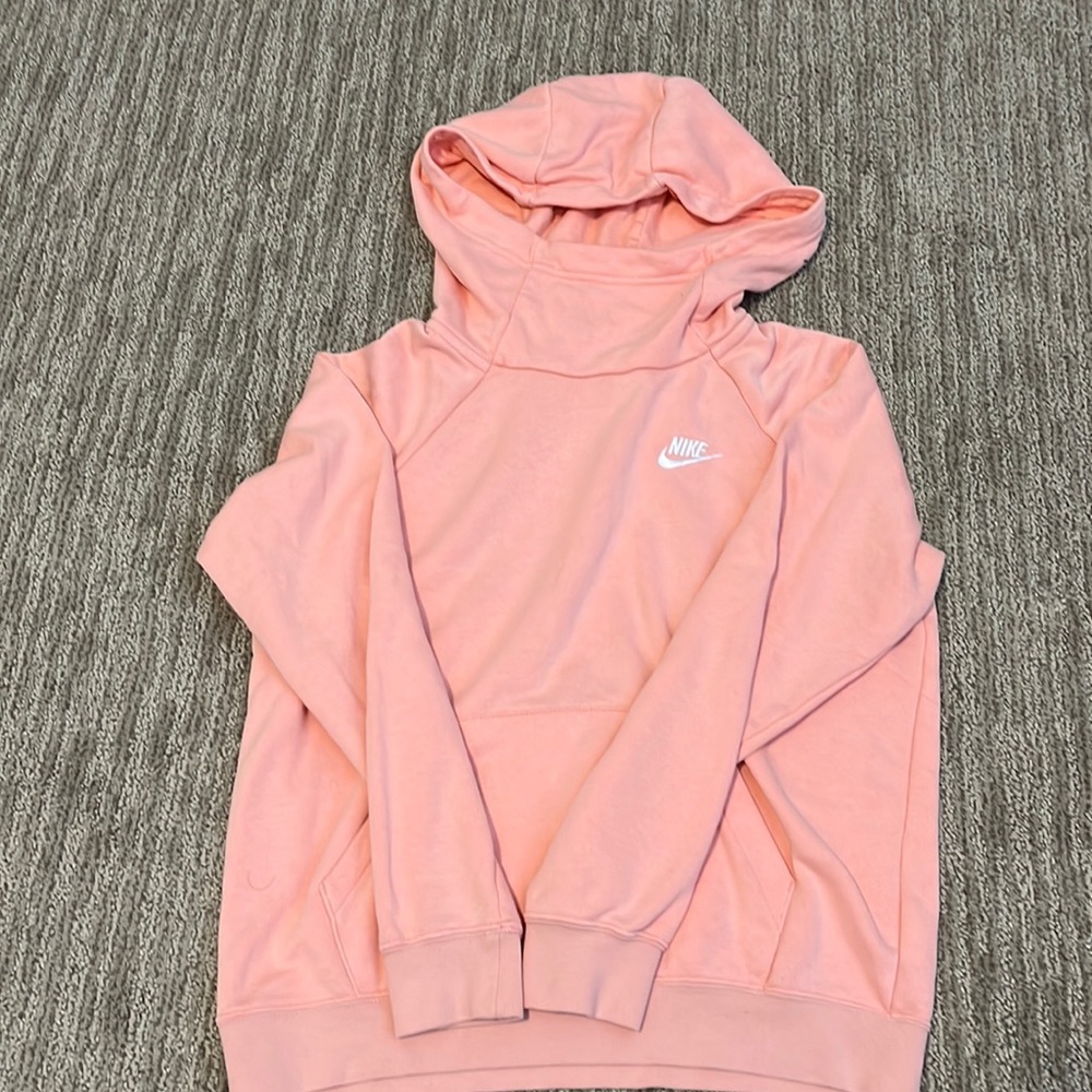 Pink Nike sweatshirt